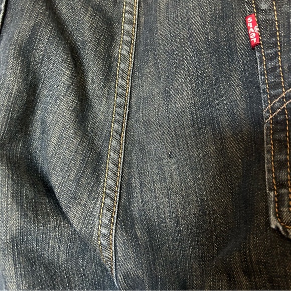 Levi’s 569 Loose Straight Mens Jeans 40x30, Dark Wash - Picture 15 of 16
